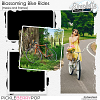 Blossoming Bike Rides (masks and frames) by Simplette