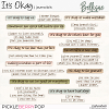 IT'S OKAY | journal bits by Bellisae