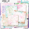 Spring Joy Artsy Papers by JB Studio