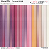 About Me: Determined - Solid & Ombre Papers - by Neia Scraps