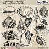 CU Brushes - Seashells