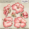 CU Vintage Flowers 3 