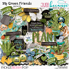 My Green Friends Elements by JB Studio