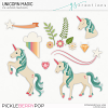 Unicorn Magic Layered Templates (CU)