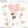 Sweet Love Layered Templates (CU)