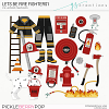 Let's Be Fire Fighters1 Layered Templates (CU)