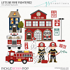 Let's Be Fire Fighters2 Layered Templates (CU)