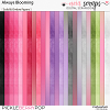 Always Blooming - Solid & Ombre Papers - by Neia Scraps