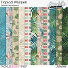 Tropical Whispers (patterned papers) by Simplette