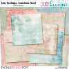 July Feelings: Sunshine Soul Artsy Papers by JB Studio