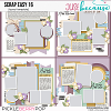 {CU} Scrap Easy 16 Templates by JB Studio