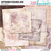 September Feelings: RAK Artsy Papers by JB Studio