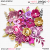 Glam & Glitter - Flowers - by Neia Scraps