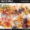 Chills n' thrills - watercolor brushes in .png format