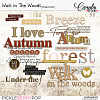 Walk In The Woods-Word art