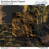 Sparkled Black Papers (CU papers) 298 by Simplette