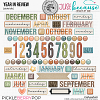 Year In Review Date Bits by JB Studio and Cindy Ritter