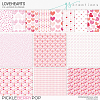 Lovehearts Layered Patterns (CU)