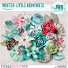 Winter Little Comforts Flowers by JB Studio