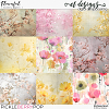 Flowerful Flowery Papers by et designs