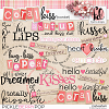 Coral Kiss: WordArt