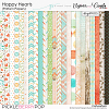 Happy Hearts : Pattern Paper Pack