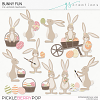 Bunny Fun Layered Templates (CU)