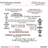 The Everyday Mother WordArt