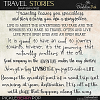 Travel Stories: Sayings