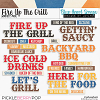 Fire Up The Grill Word Bits Pack