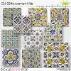 CU 0246 CEMENT TILE