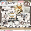 I Love Photography Collage Bits by JB Studio