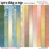 Let's take a trip Ombre Papers & Edges