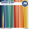 School Is Out Ombré Papers & Cardstocks by JB Studio