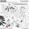 First blush - scribbles, stamps & inked pieces in .png format