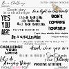 Be a Challenge - Wordart