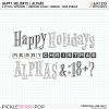 Happy Holidays | Alphas