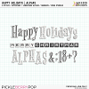 Happy Holidays | Alphas