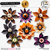 Halloween Flowers VOL2 - CU - by Neia Scraps