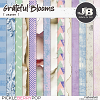 Grateful Blooms Papers by JB Studio