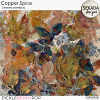 Copper Spice [leaves overlays] by Sekada Designs  