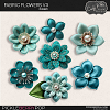 Fabric Flowers V3 by Cindy Ritter [CU]