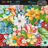 Color Me Happy [Flowers & Foliage] by Cindy Ritter Designs & Manu Scraps  