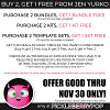 Buy 2 Get 1 Free from Jen Yurko