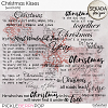 Christmas Kisses [word arts] by Sekada Designs