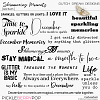 Shimmering Moments - Wordart