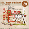 Baking Season: Gingerbread Misc & Journal Bits by JB Studio