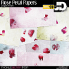 CU Rose Petal Papers Paper Sheets by JopkeDesigns