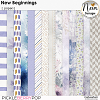 New Beginnings - Papers - by Neia Scraps