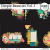 Simple Beauties Vol 1 Templates